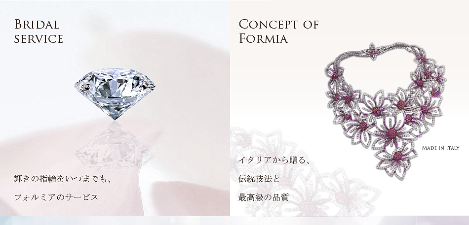 フォルミアのサービス